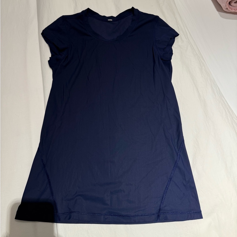 lululemon athletica Navy Short Sleeve Tee